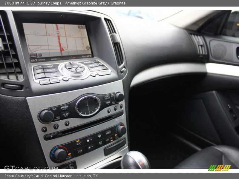 Amethyst Graphite Gray / Graphite 2008 Infiniti G 37 Journey Coupe