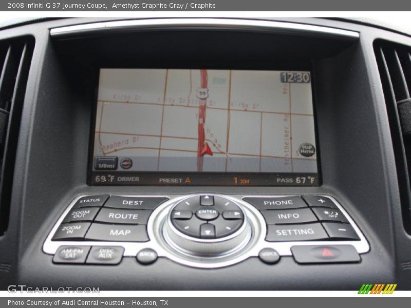 Amethyst Graphite Gray / Graphite 2008 Infiniti G 37 Journey Coupe