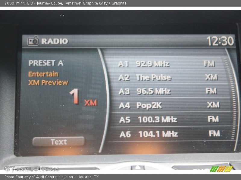 Amethyst Graphite Gray / Graphite 2008 Infiniti G 37 Journey Coupe