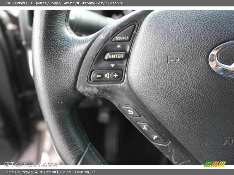 Amethyst Graphite Gray / Graphite 2008 Infiniti G 37 Journey Coupe