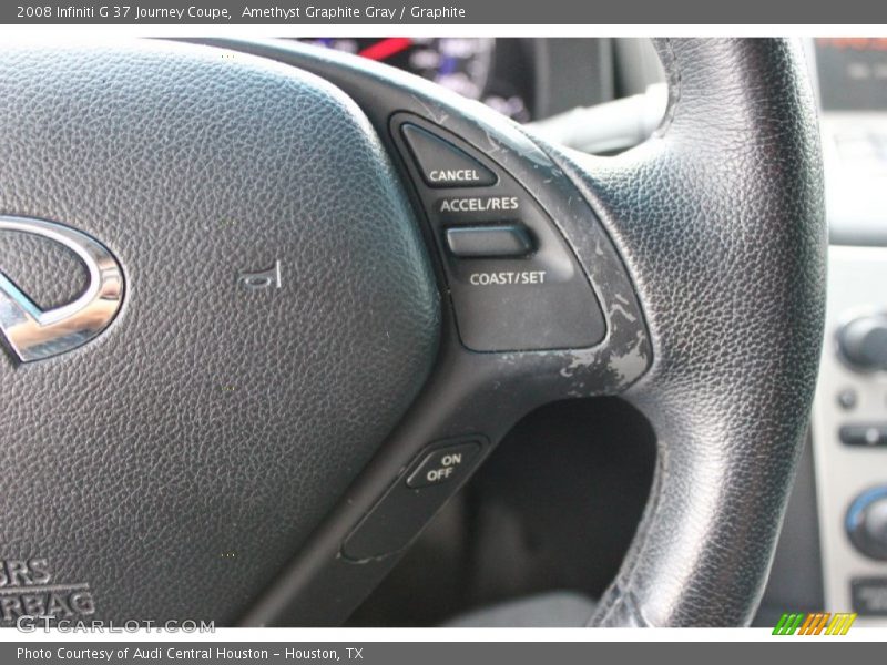 Amethyst Graphite Gray / Graphite 2008 Infiniti G 37 Journey Coupe