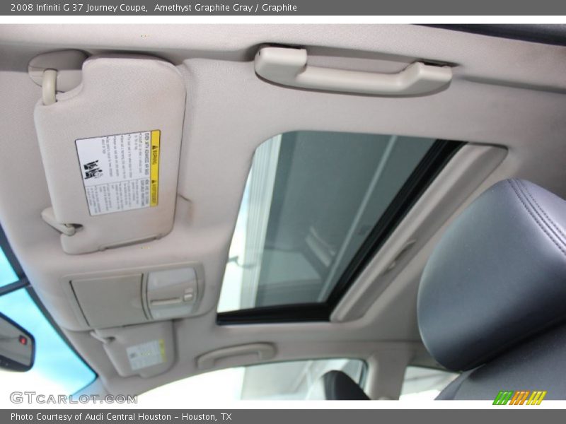 Amethyst Graphite Gray / Graphite 2008 Infiniti G 37 Journey Coupe