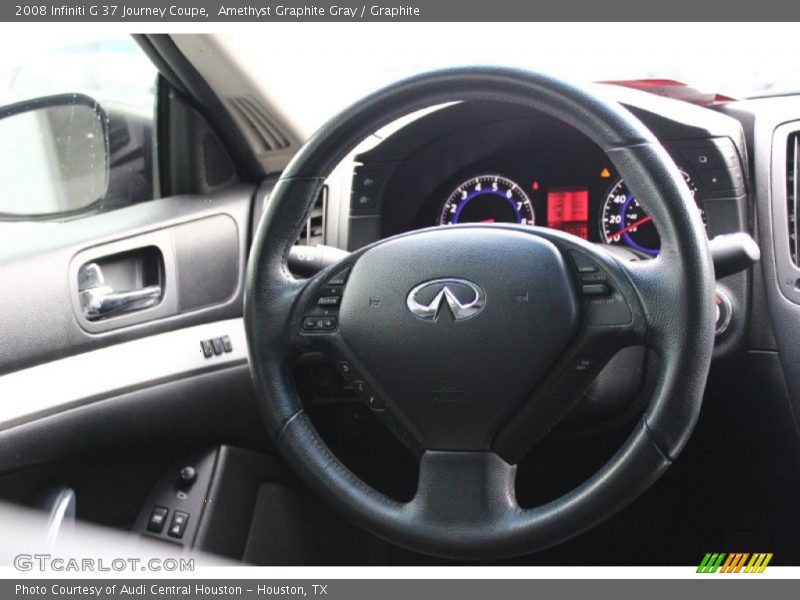 Amethyst Graphite Gray / Graphite 2008 Infiniti G 37 Journey Coupe