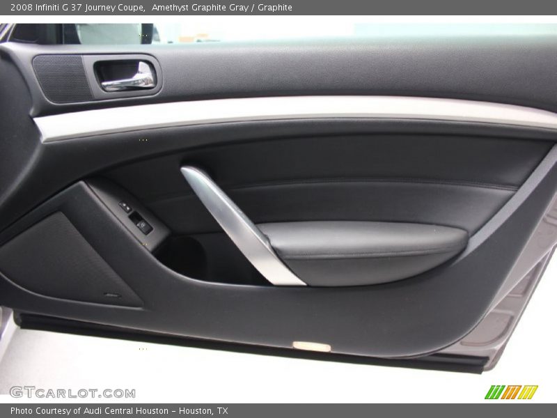 Amethyst Graphite Gray / Graphite 2008 Infiniti G 37 Journey Coupe