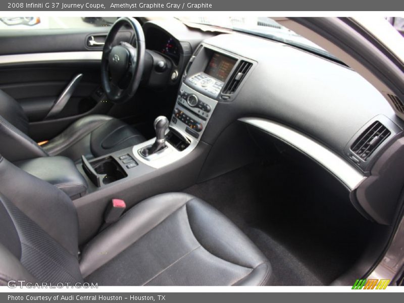 Amethyst Graphite Gray / Graphite 2008 Infiniti G 37 Journey Coupe