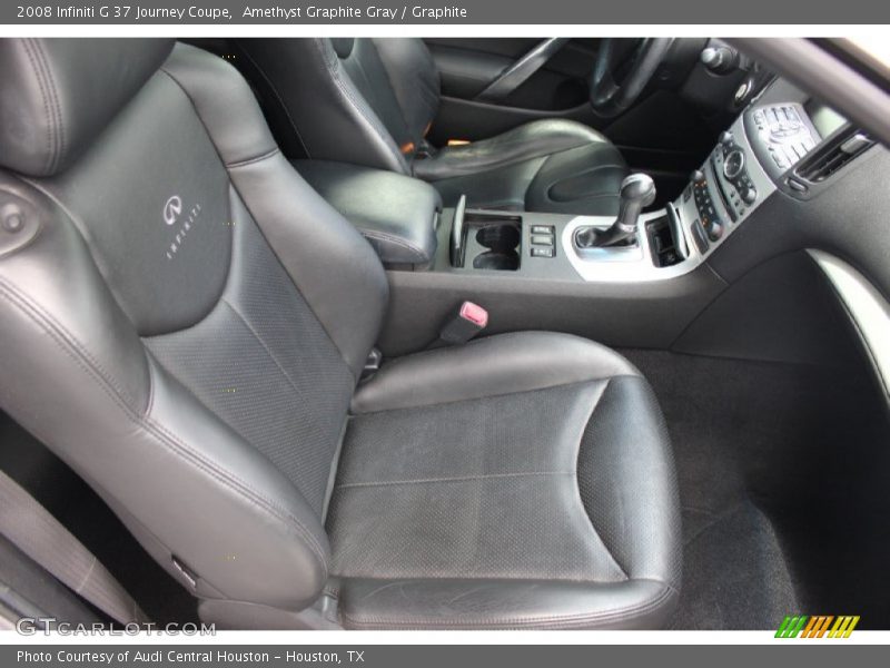 Amethyst Graphite Gray / Graphite 2008 Infiniti G 37 Journey Coupe