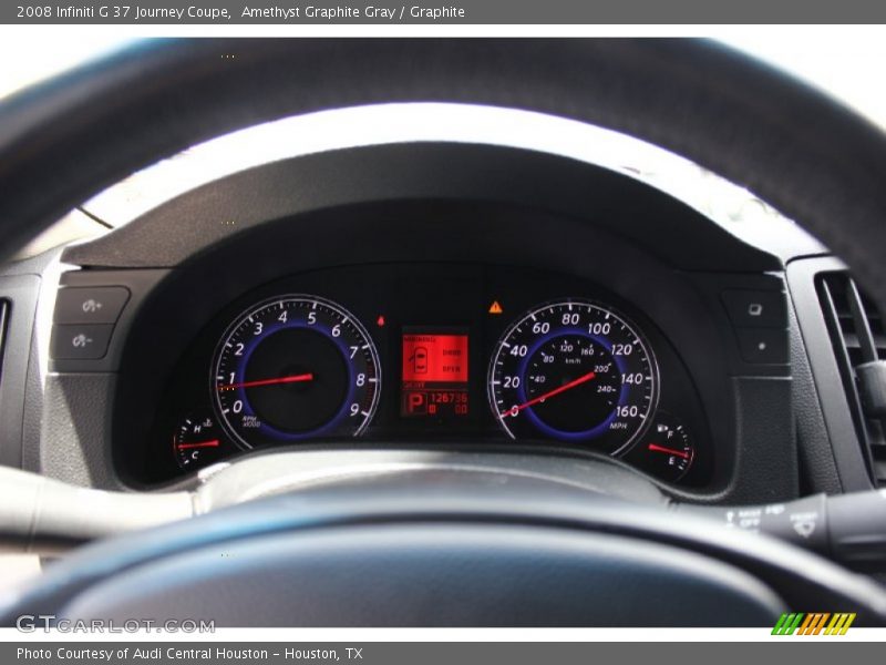 Amethyst Graphite Gray / Graphite 2008 Infiniti G 37 Journey Coupe