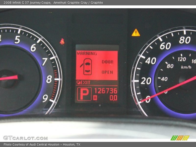 Amethyst Graphite Gray / Graphite 2008 Infiniti G 37 Journey Coupe