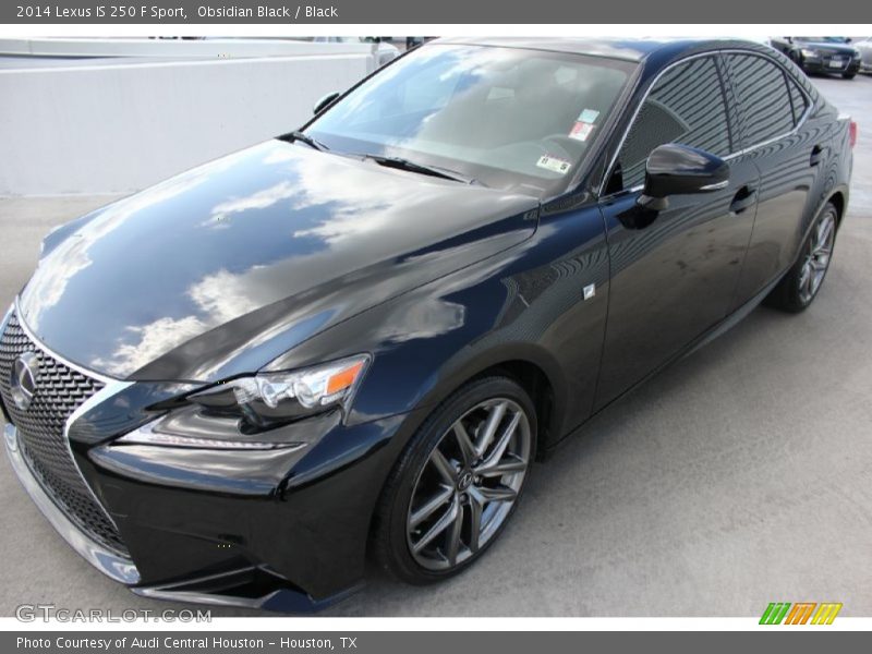Obsidian Black / Black 2014 Lexus IS 250 F Sport