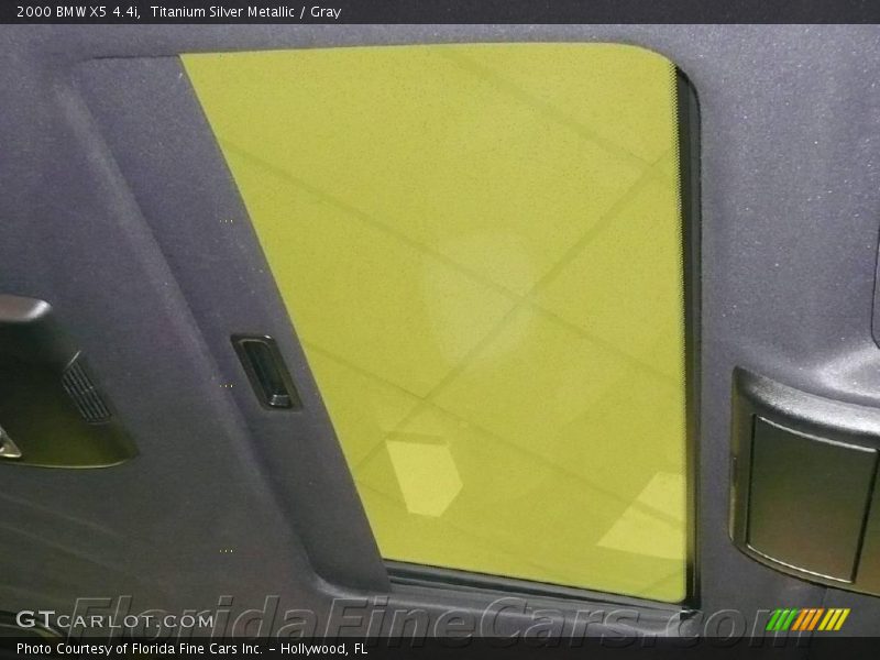 Titanium Silver Metallic / Gray 2000 BMW X5 4.4i