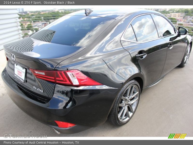 Obsidian Black / Black 2014 Lexus IS 250 F Sport
