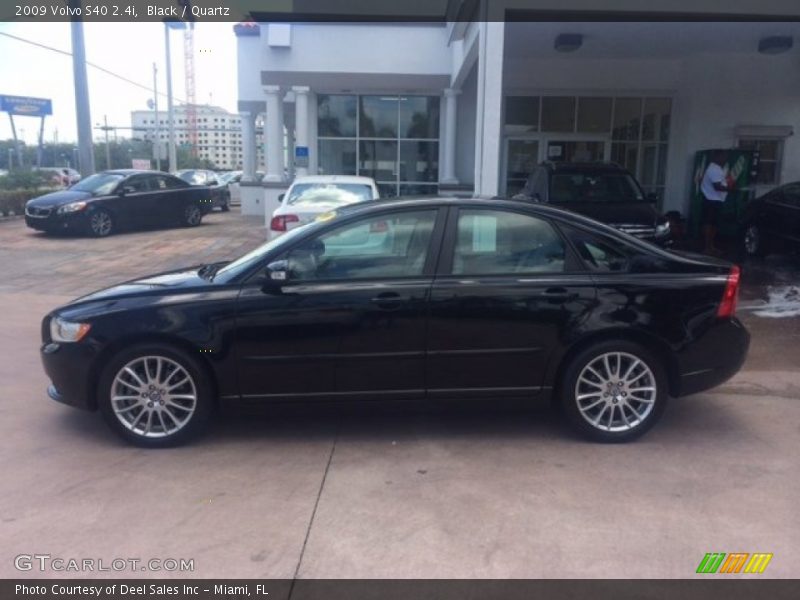Black / Quartz 2009 Volvo S40 2.4i