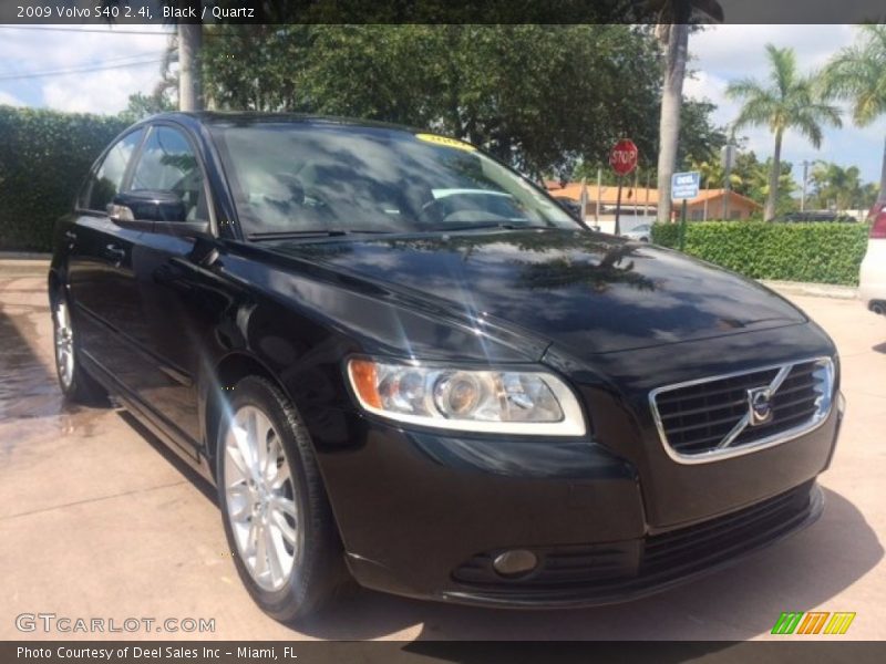 Black / Quartz 2009 Volvo S40 2.4i