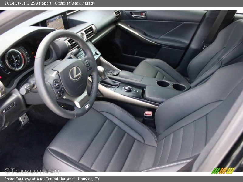  2014 IS 250 F Sport Black Interior