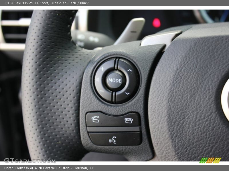 Controls of 2014 IS 250 F Sport