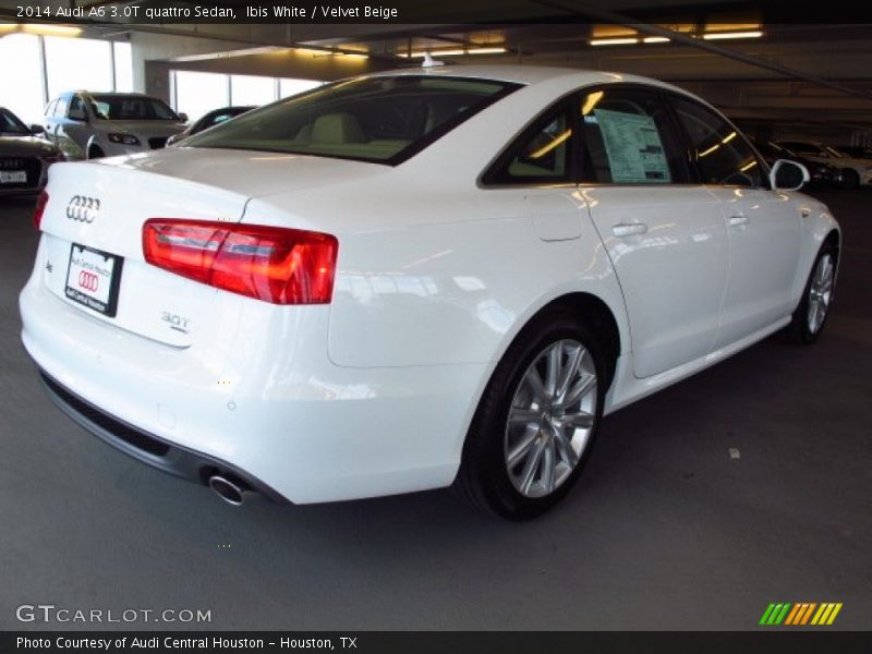 Ibis White / Velvet Beige 2014 Audi A6 3.0T quattro Sedan