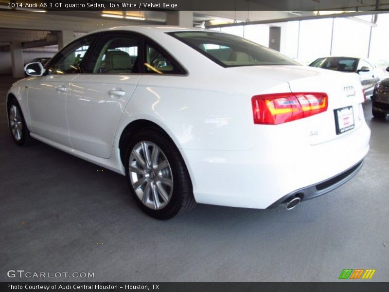 Ibis White / Velvet Beige 2014 Audi A6 3.0T quattro Sedan