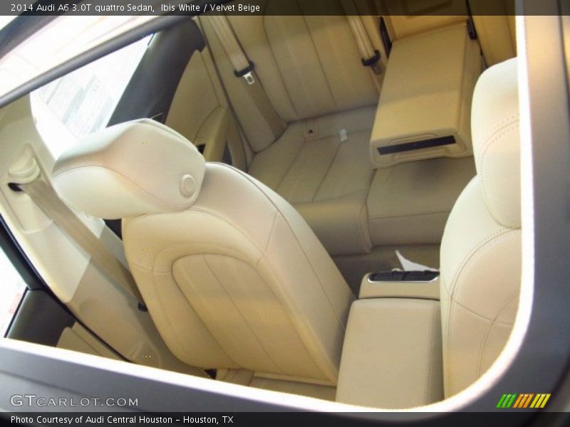 Ibis White / Velvet Beige 2014 Audi A6 3.0T quattro Sedan