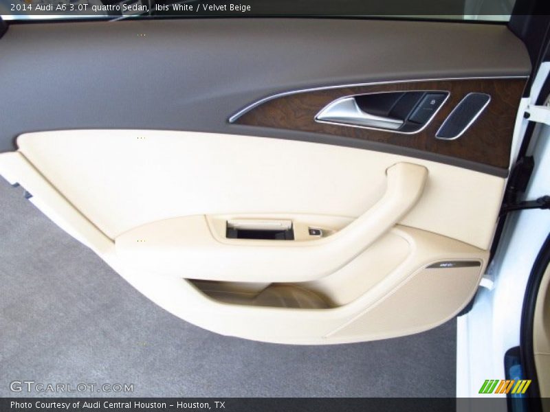 Ibis White / Velvet Beige 2014 Audi A6 3.0T quattro Sedan
