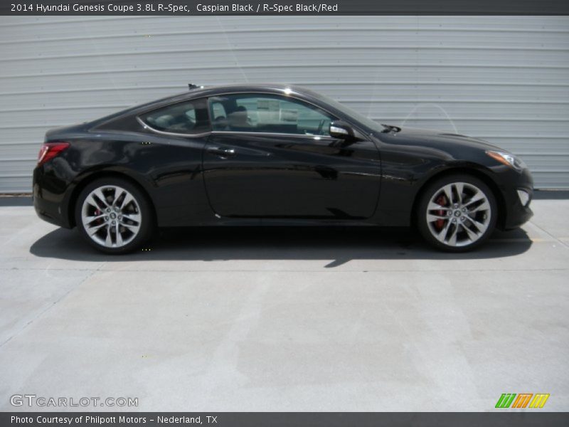 Caspian Black / R-Spec Black/Red 2014 Hyundai Genesis Coupe 3.8L R-Spec