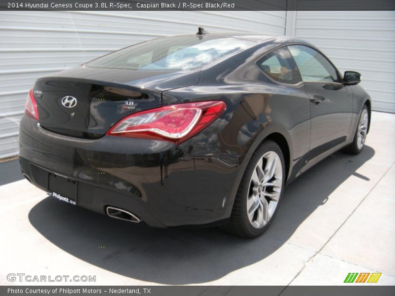 Caspian Black / R-Spec Black/Red 2014 Hyundai Genesis Coupe 3.8L R-Spec