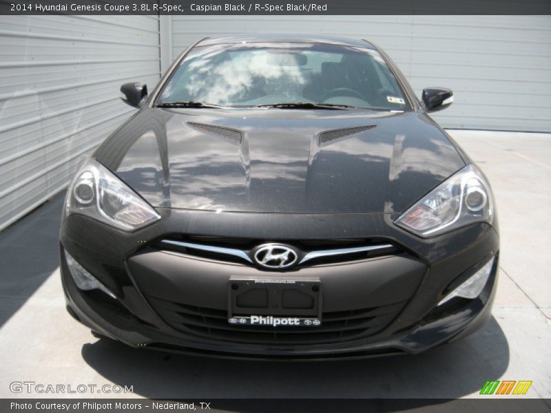 Caspian Black / R-Spec Black/Red 2014 Hyundai Genesis Coupe 3.8L R-Spec