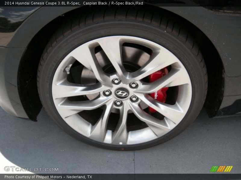  2014 Genesis Coupe 3.8L R-Spec Wheel