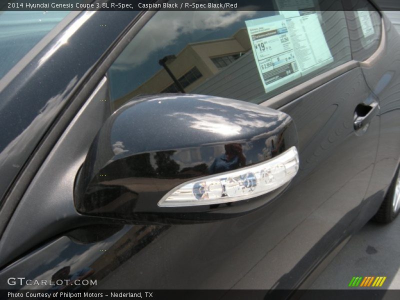 Caspian Black / R-Spec Black/Red 2014 Hyundai Genesis Coupe 3.8L R-Spec