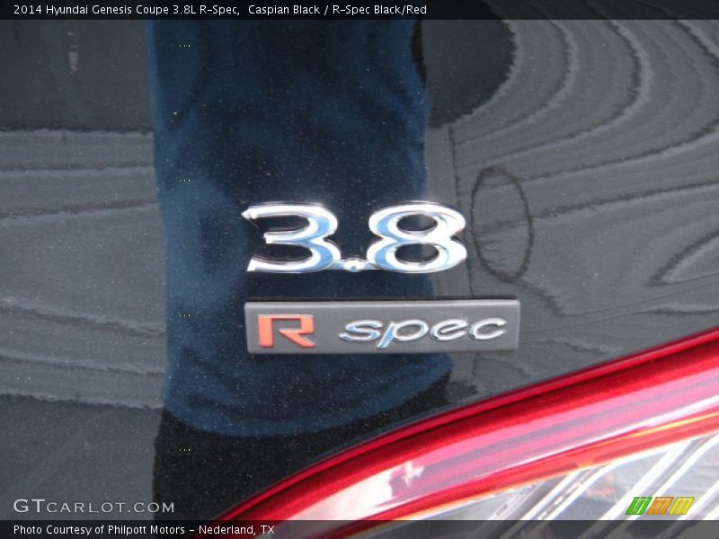 Caspian Black / R-Spec Black/Red 2014 Hyundai Genesis Coupe 3.8L R-Spec