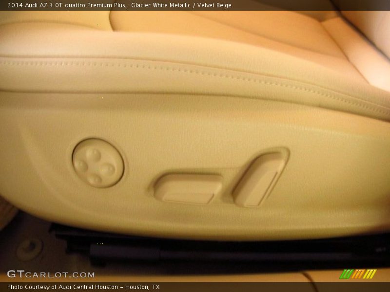 Glacier White Metallic / Velvet Beige 2014 Audi A7 3.0T quattro Premium Plus