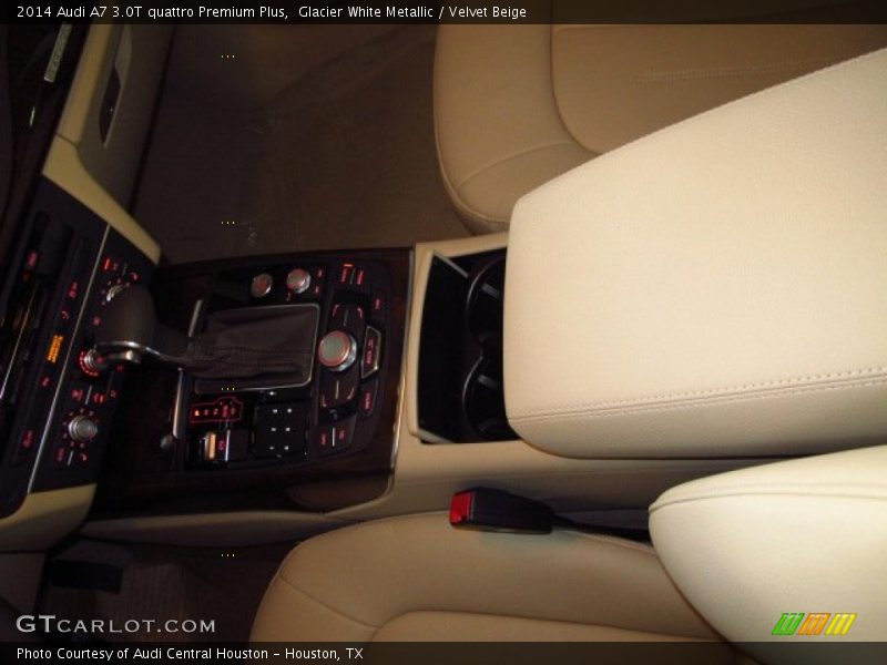 Glacier White Metallic / Velvet Beige 2014 Audi A7 3.0T quattro Premium Plus