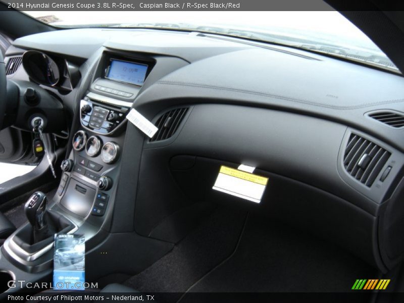 Caspian Black / R-Spec Black/Red 2014 Hyundai Genesis Coupe 3.8L R-Spec