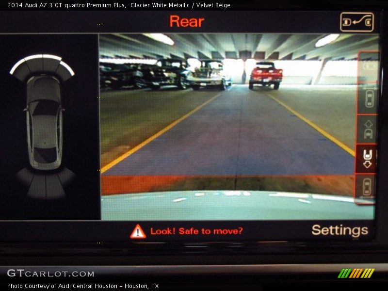 Glacier White Metallic / Velvet Beige 2014 Audi A7 3.0T quattro Premium Plus