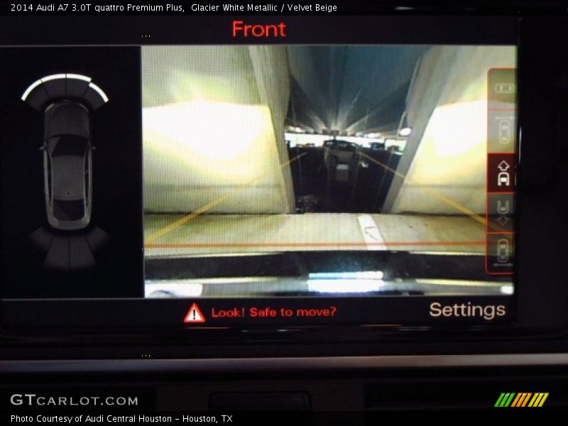 Glacier White Metallic / Velvet Beige 2014 Audi A7 3.0T quattro Premium Plus