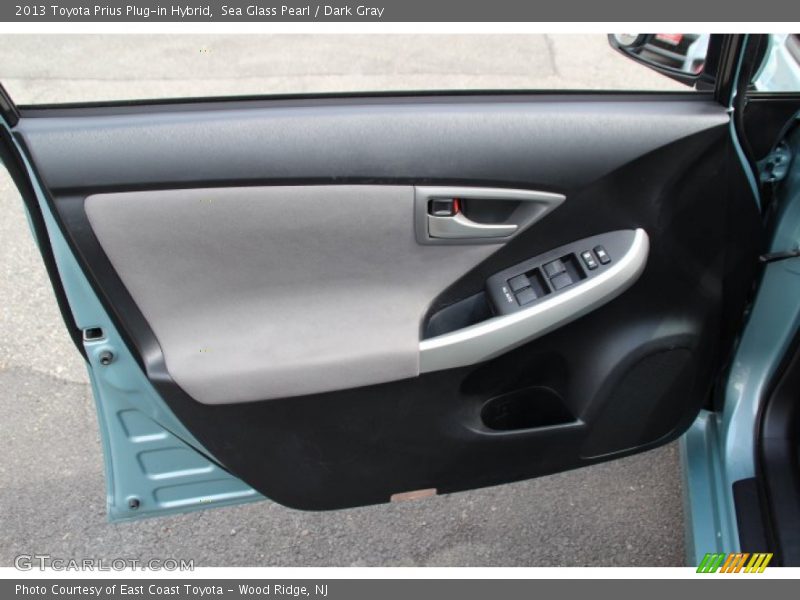 Sea Glass Pearl / Dark Gray 2013 Toyota Prius Plug-in Hybrid