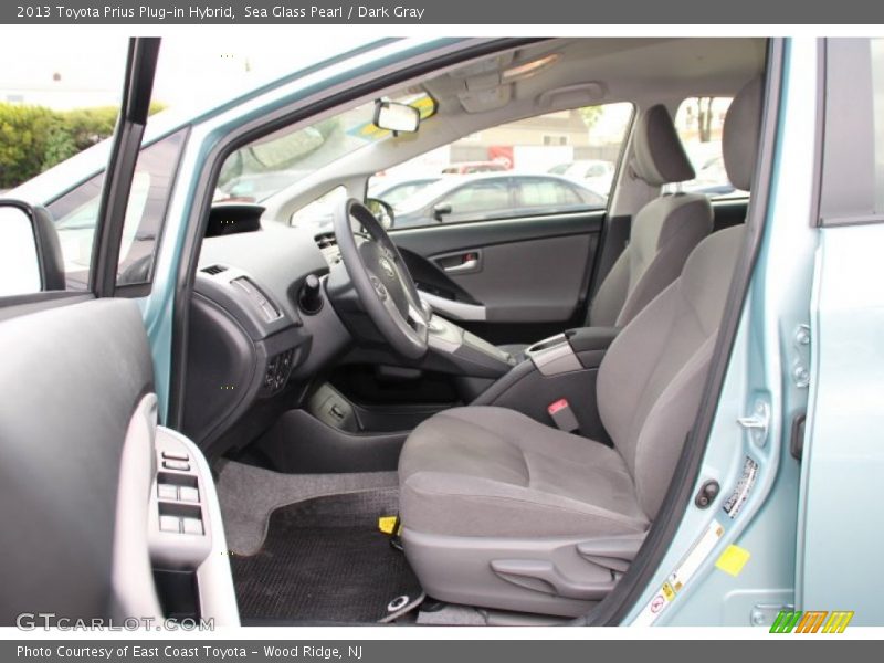 Sea Glass Pearl / Dark Gray 2013 Toyota Prius Plug-in Hybrid