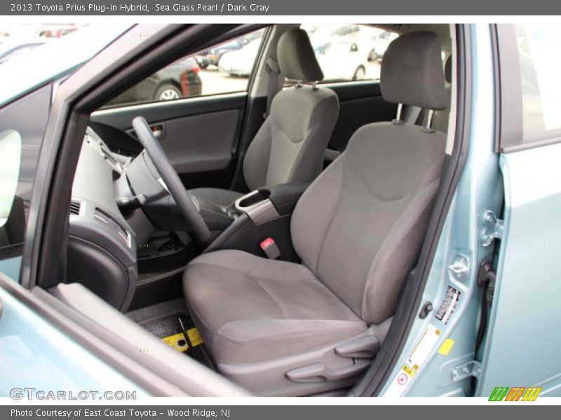 Sea Glass Pearl / Dark Gray 2013 Toyota Prius Plug-in Hybrid