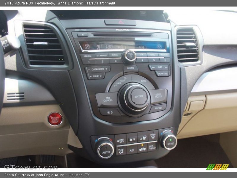 White Diamond Pearl / Parchment 2015 Acura RDX Technology