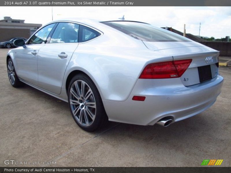 Ice Silver Metallic / Titanium Gray 2014 Audi A7 3.0T quattro Premium Plus