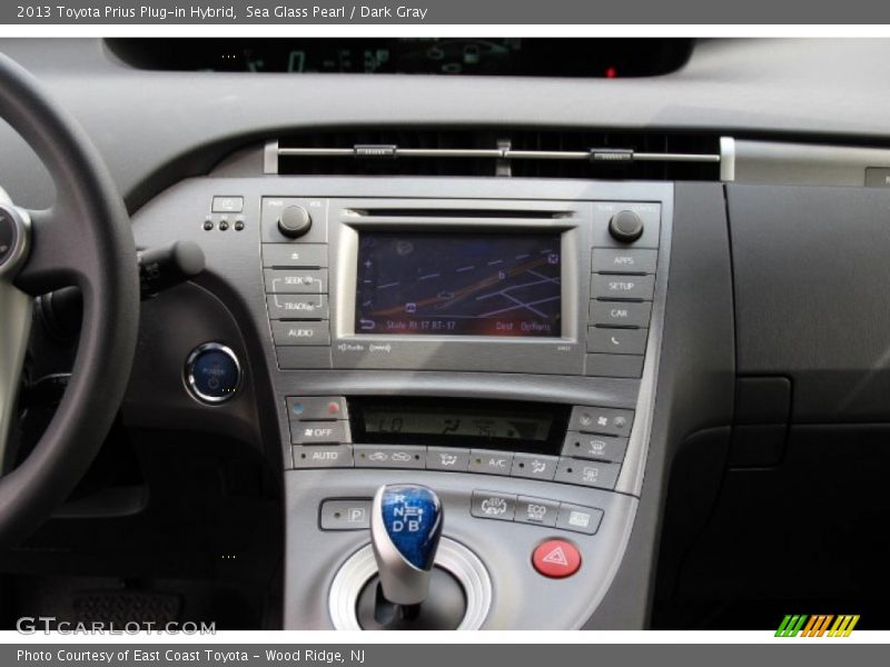 Sea Glass Pearl / Dark Gray 2013 Toyota Prius Plug-in Hybrid