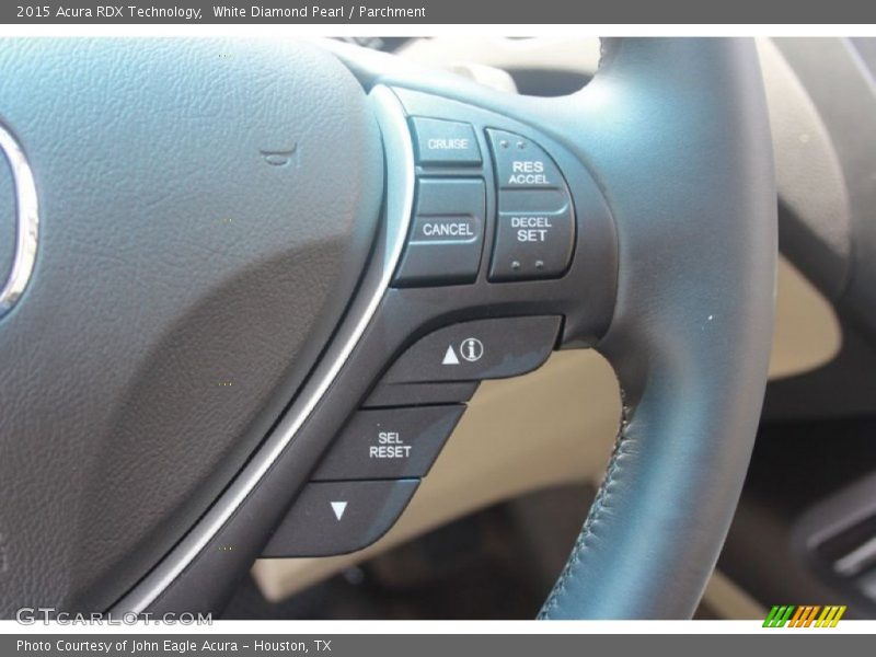 White Diamond Pearl / Parchment 2015 Acura RDX Technology