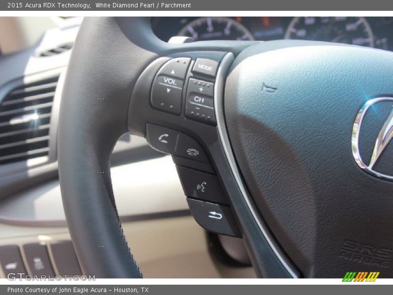 White Diamond Pearl / Parchment 2015 Acura RDX Technology