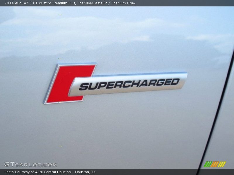 Ice Silver Metallic / Titanium Gray 2014 Audi A7 3.0T quattro Premium Plus