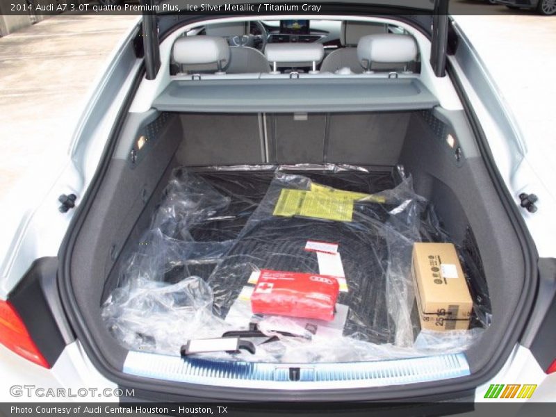 Ice Silver Metallic / Titanium Gray 2014 Audi A7 3.0T quattro Premium Plus