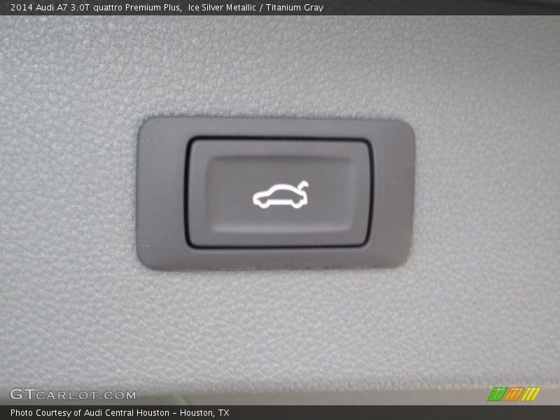 Ice Silver Metallic / Titanium Gray 2014 Audi A7 3.0T quattro Premium Plus