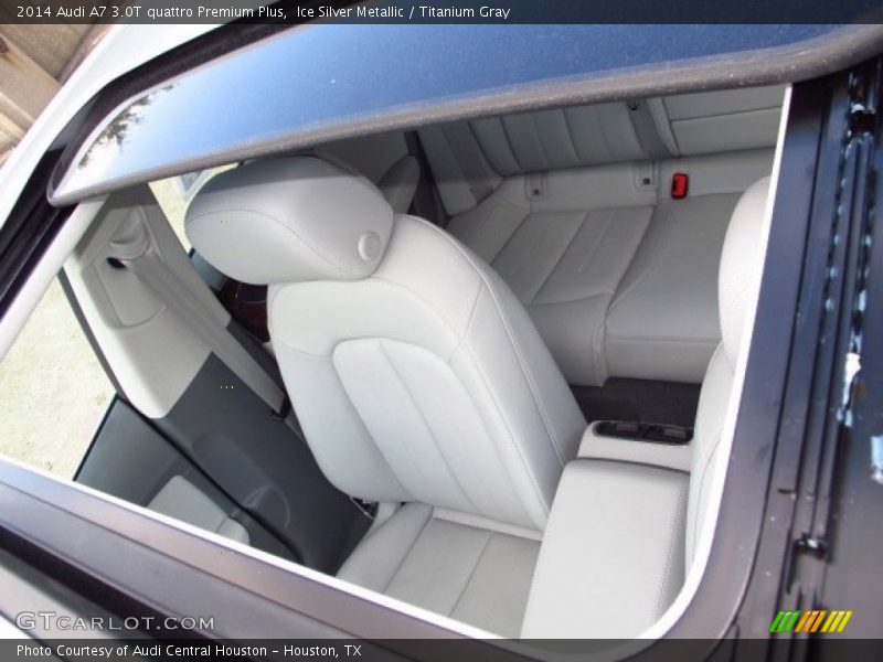 Ice Silver Metallic / Titanium Gray 2014 Audi A7 3.0T quattro Premium Plus