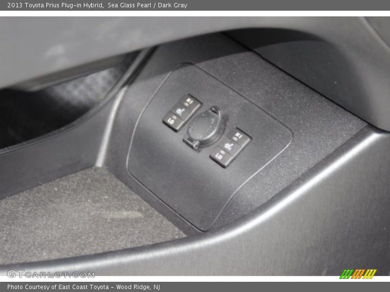 Sea Glass Pearl / Dark Gray 2013 Toyota Prius Plug-in Hybrid