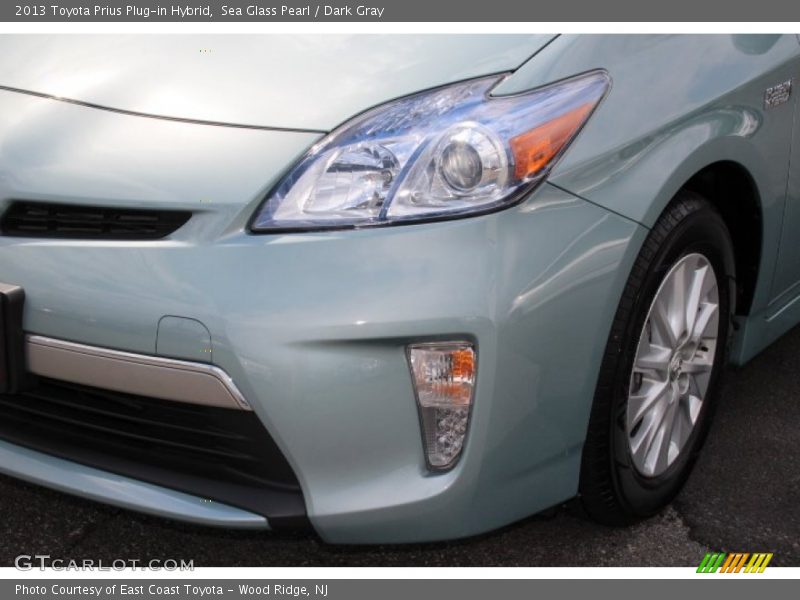 Sea Glass Pearl / Dark Gray 2013 Toyota Prius Plug-in Hybrid