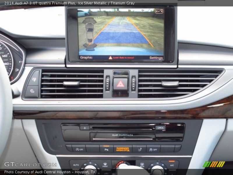 Ice Silver Metallic / Titanium Gray 2014 Audi A7 3.0T quattro Premium Plus