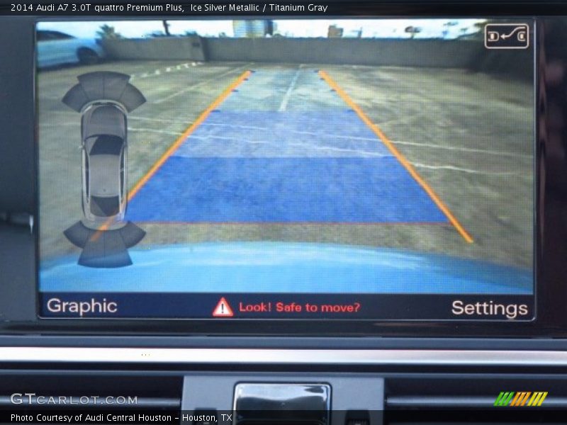 Ice Silver Metallic / Titanium Gray 2014 Audi A7 3.0T quattro Premium Plus
